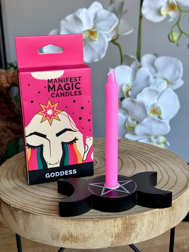 Manifest Magic kaars roze